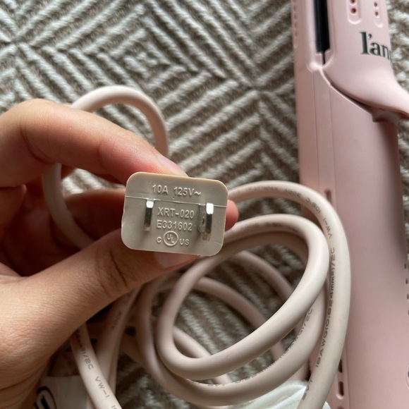 L'ANGE A133 Le Duo 360 Airflow PINK Hair Styler Curler Flat Iron Straightener - Picture 5 of 10